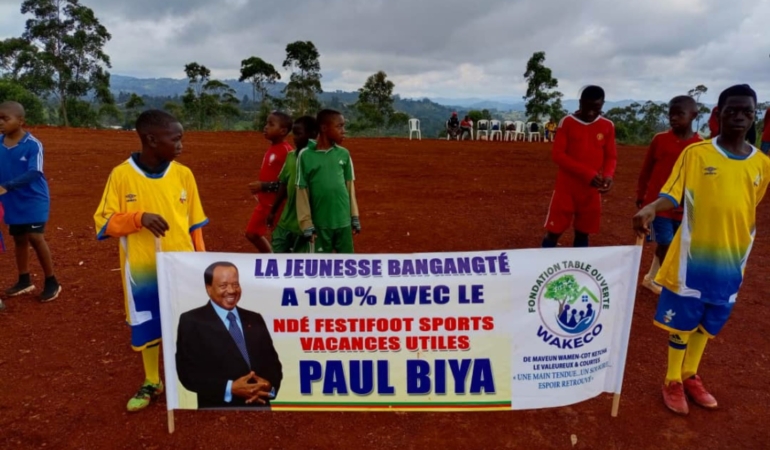Festifoot Paul Biya 2023 : tournoi organisé dans le Ndé pour magnifier le Chef de l'État et le vivre ensemble harmonieux